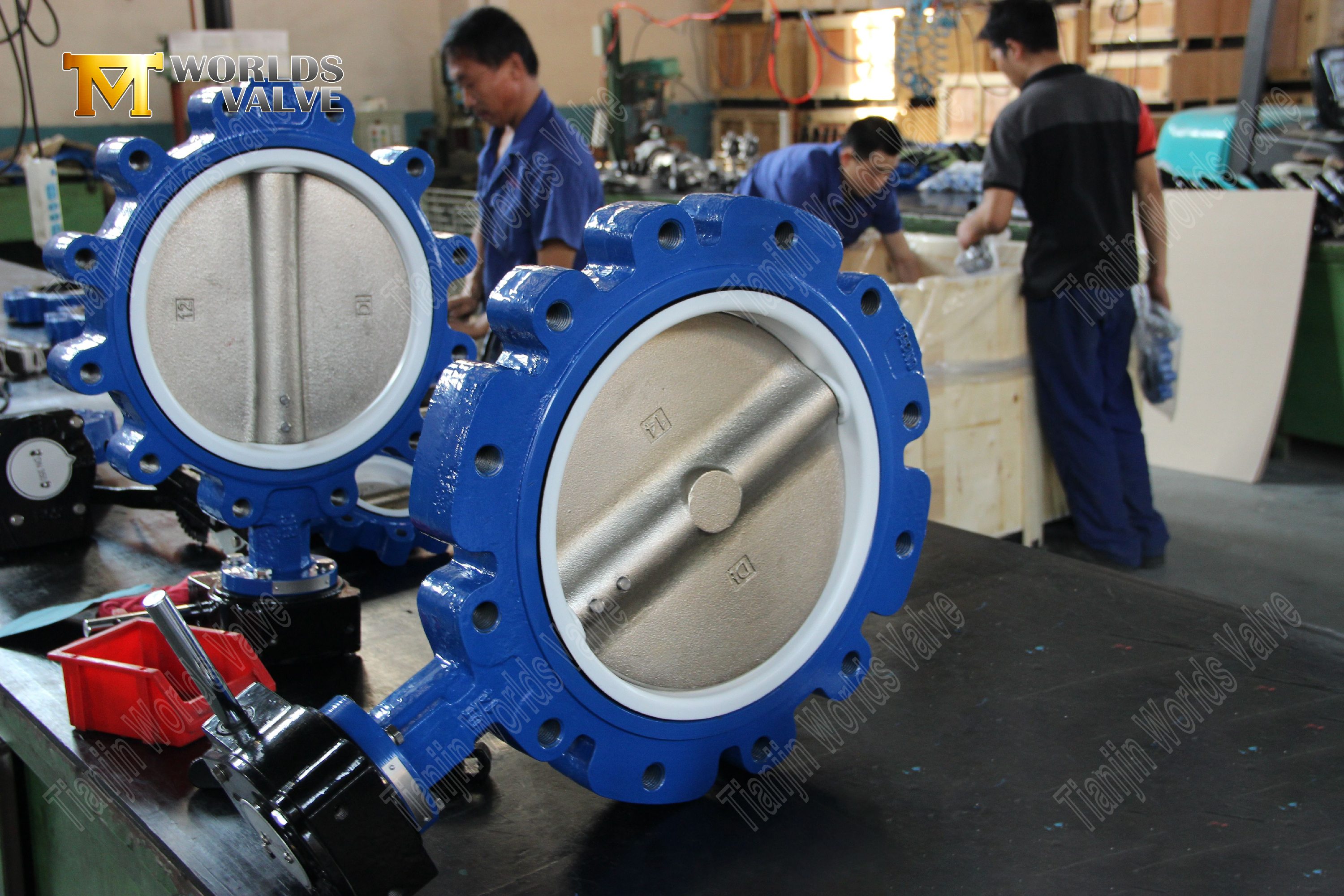 Lug Type Butterfly valves with Teflon Seat Butterfly -Ventil