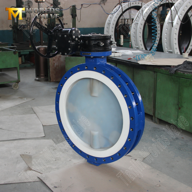 PTFE SEAT PFA Beschichtete Scheibenschmetterfly -Ventile | Ultra-Pure-Korrosionsverteidigung