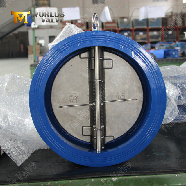 Edelstahl-Doppelscheiben-Wafer-Typ Nicht-Rückgang-Ventil | Null-Leakage-Rückflussprävention