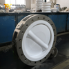 CF8M Split Body Schmetterlingsventil mit PTFE -Scheibe & Sitz