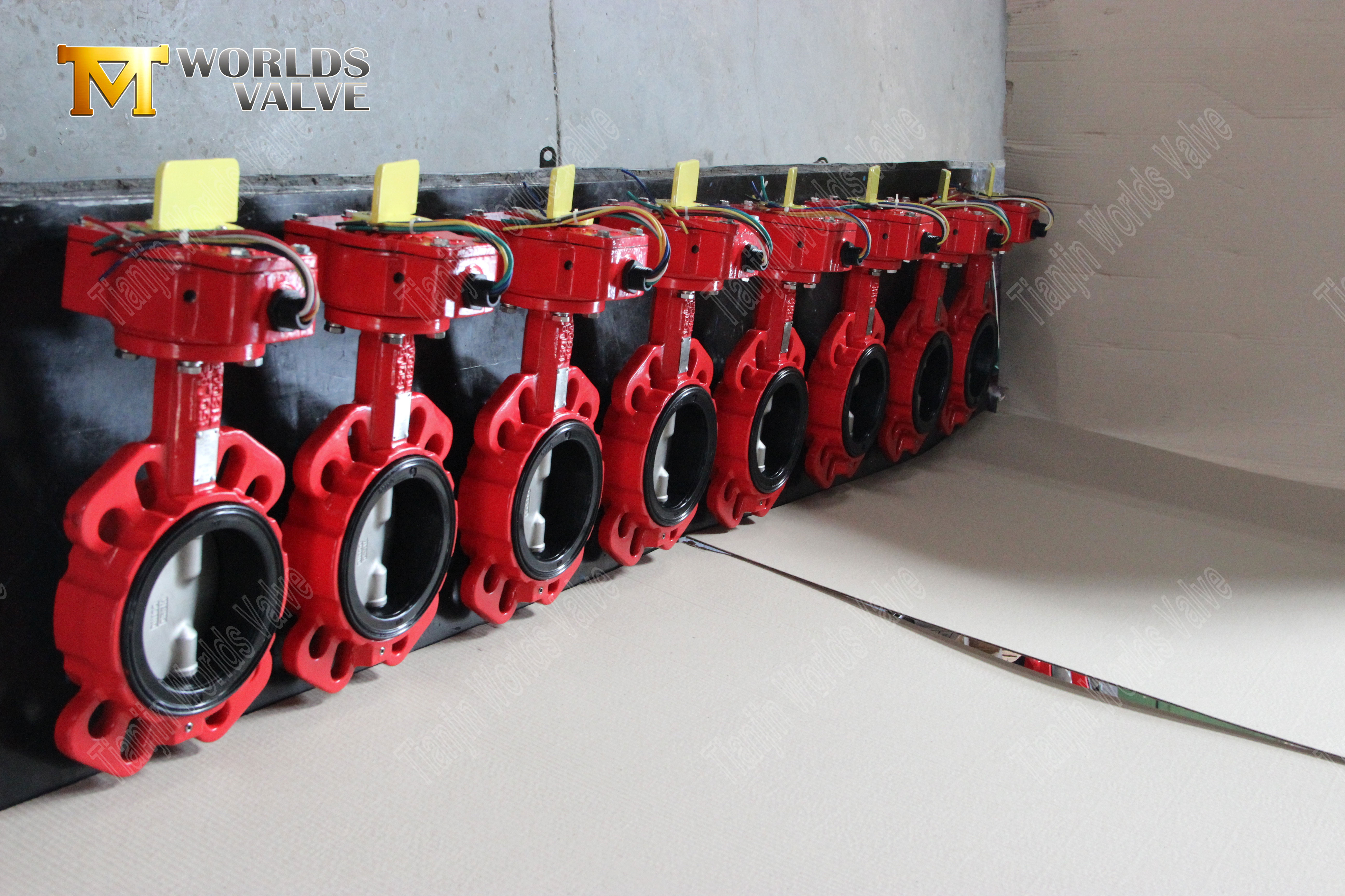 EPDM -Sitz -Wafer -Schmetterlingsventil mit Edelstahlscheibe (2)