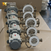Absperrklappe mit geteiltem PTFE-Sitz und CF8M-Scheibe