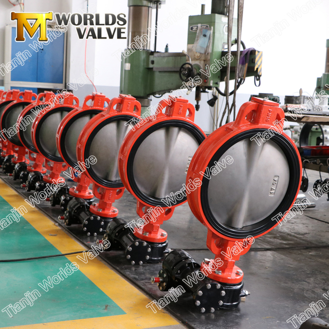 Lose Liner-Gummisitz-Schmetterlingsventil ACS-Zertifikat für Trinkwasser