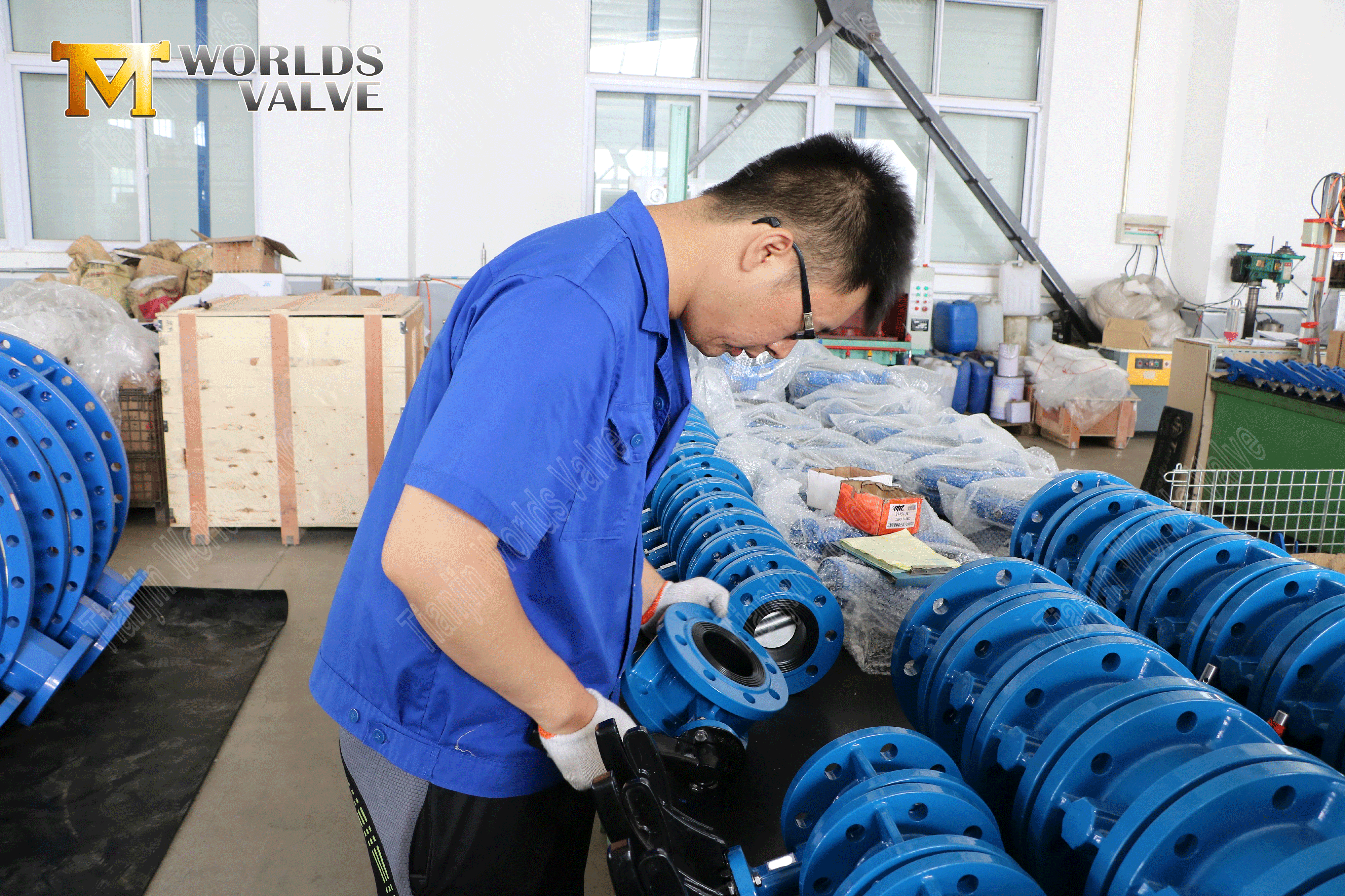 Konzentrisch-vulkanische Sitzplatte-Butterfly-Valve-mit-Aluminium-Hand-Lever- (4)