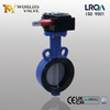 Wafer -Schmetterlingsventil mit Nylonscheibe & WCB -Körper | Kostengünstige Korrosionsbeständigkeit