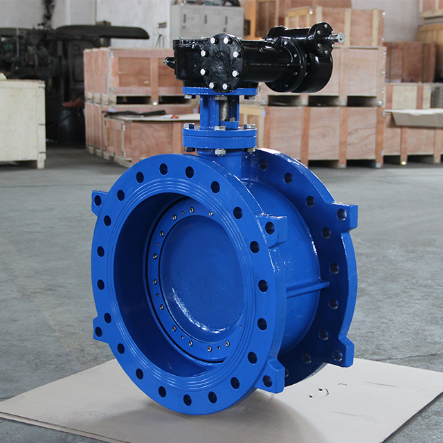 Exzenter Doppelflansch-Schmetterlingsventil mit EN558-Serie 13 EN593-Design