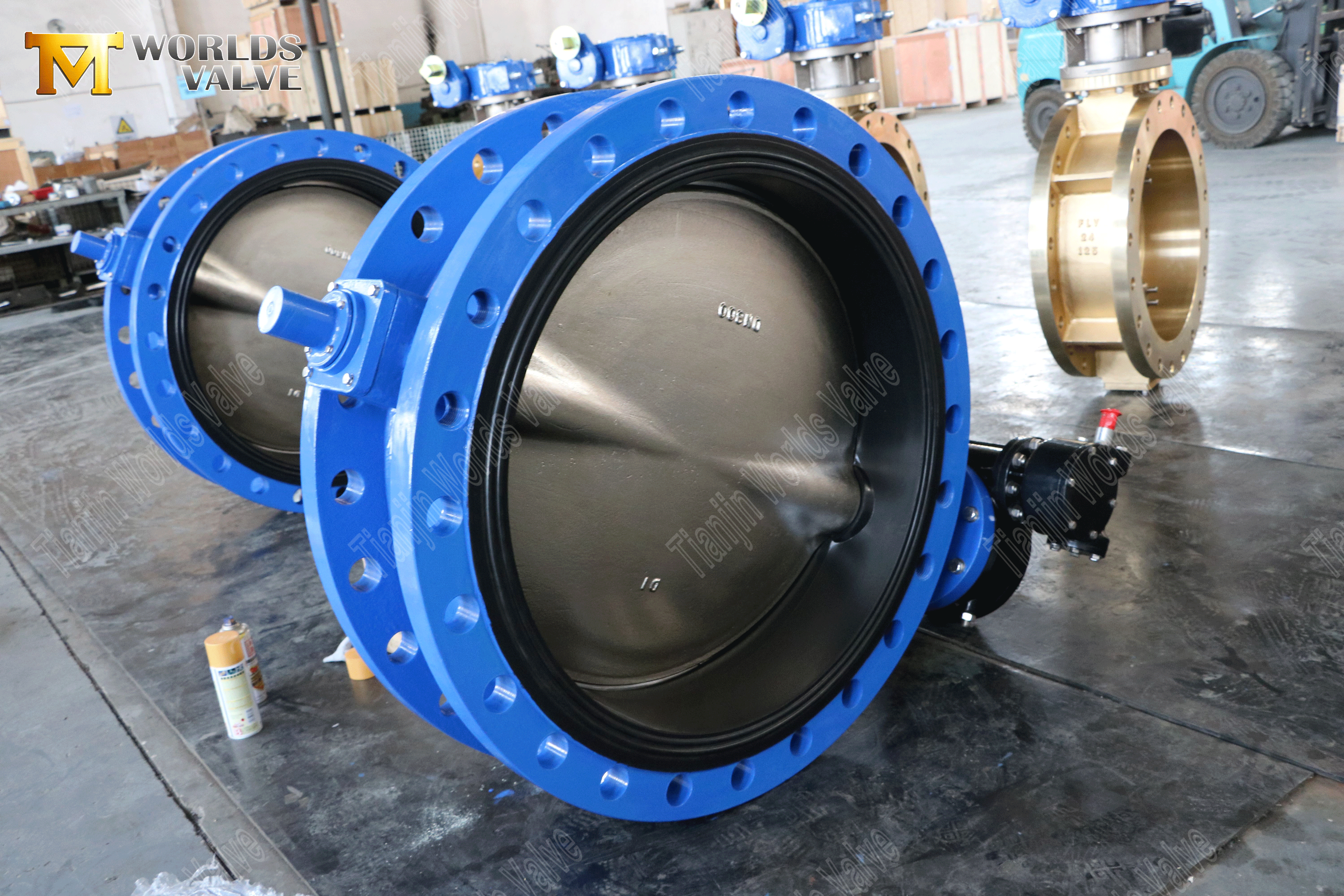 Hersteller von Schmetterlingsventilen - widerstandsf&auml;hige doppelt geflanschte Schmetterlingsventils (1)