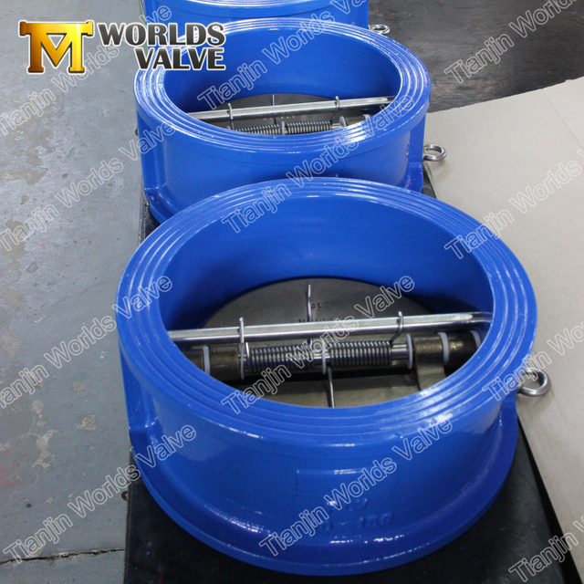 Wafer Dual Platte elastisches sitzendes Rückschlagventil