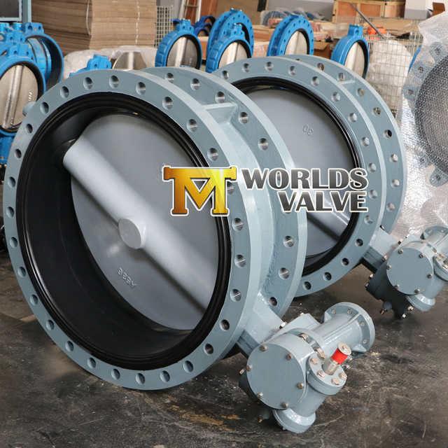 Nylon 11 beschichtete, angeflanschte Absperrklappe mit Lackierscheibe