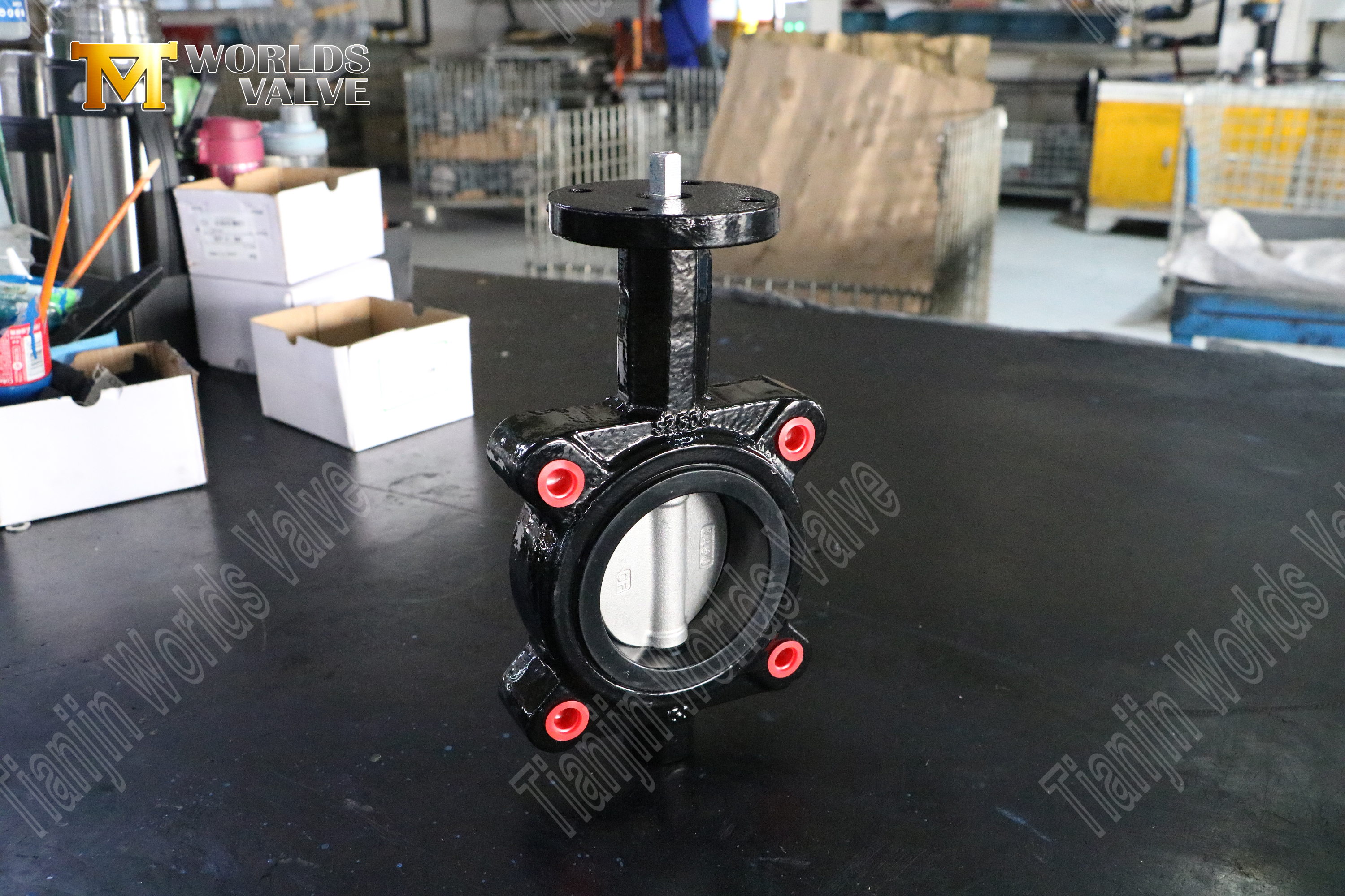 EPDM-Sitzabsperrklappe mit CF8M-Absperrklappe mit Scheibenansatz, Hersteller-1 (3)