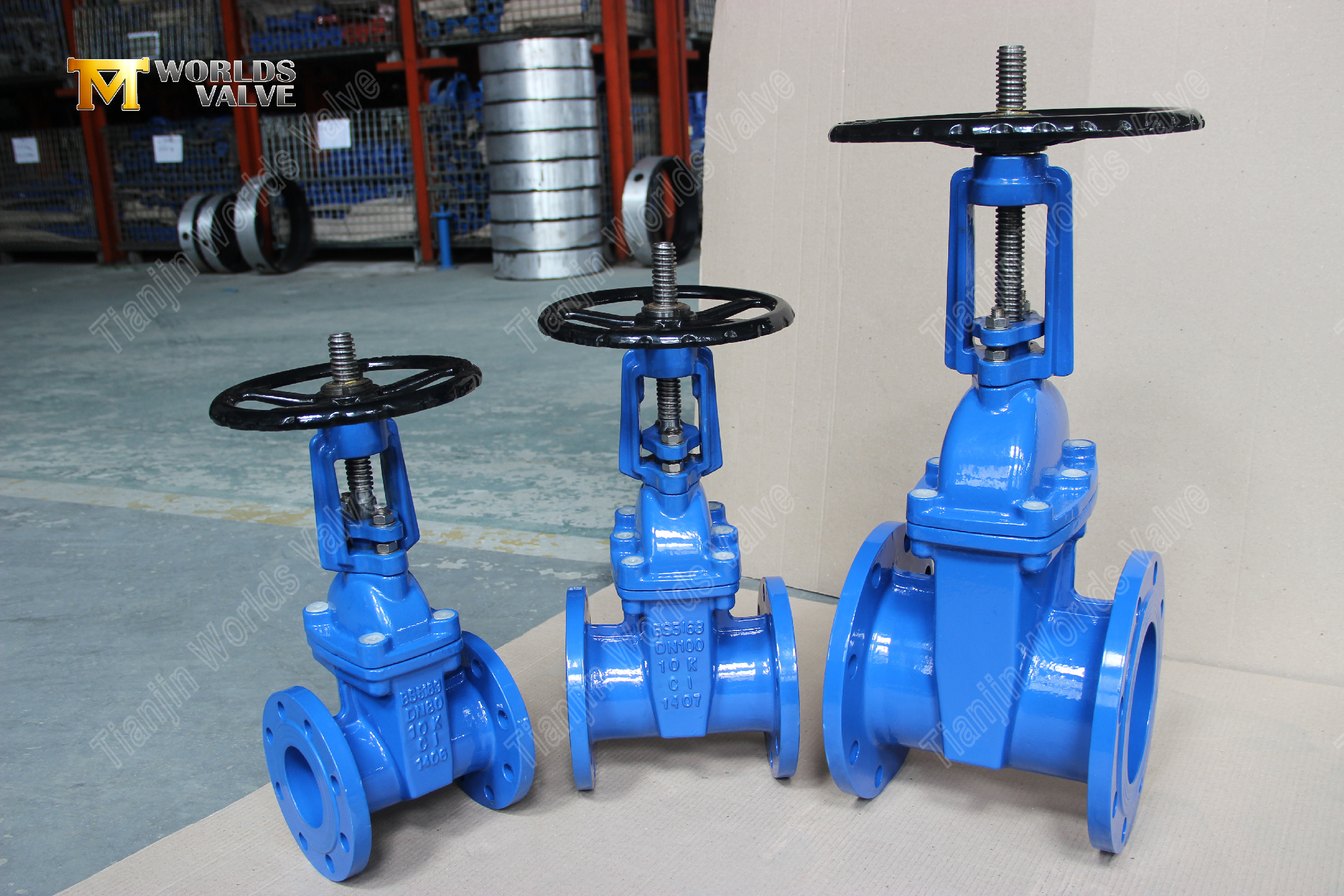 BS5163 Flansches Resilient-Said-Gate-Ventil mit steigendem Stiel zuverl&auml;ssiger Wasserkontrolll&ouml;sung-1 (1)