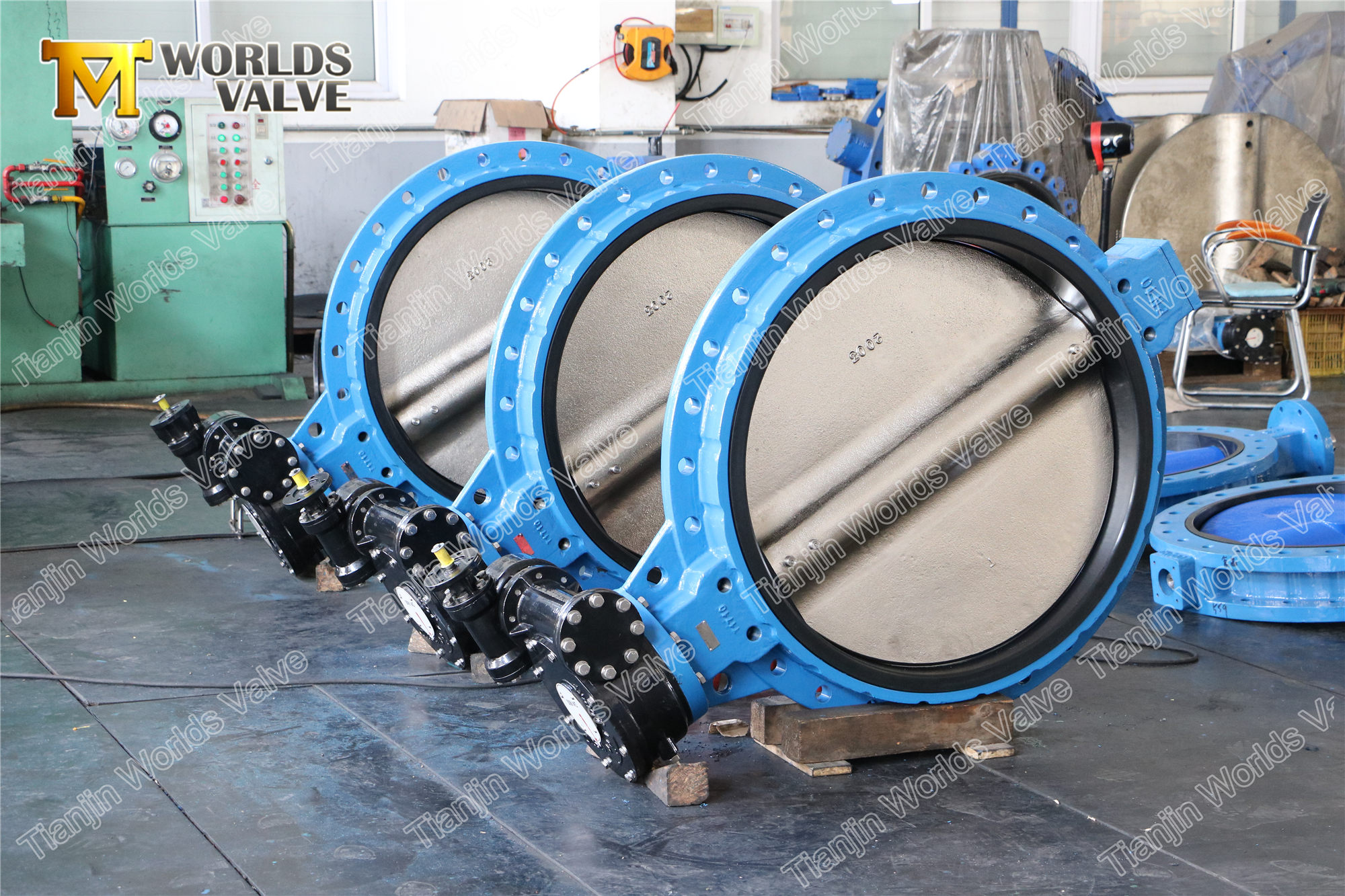 2 Einzelflansch-Typ-konzentrisches Schmetterlingsventil