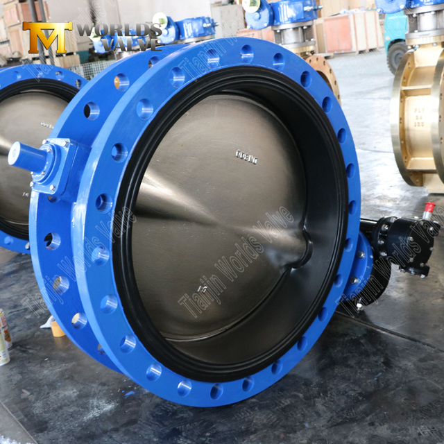 Awwa C504 Gummi -Sitzen -Schmetterlingsventile mit DI -Scheibe