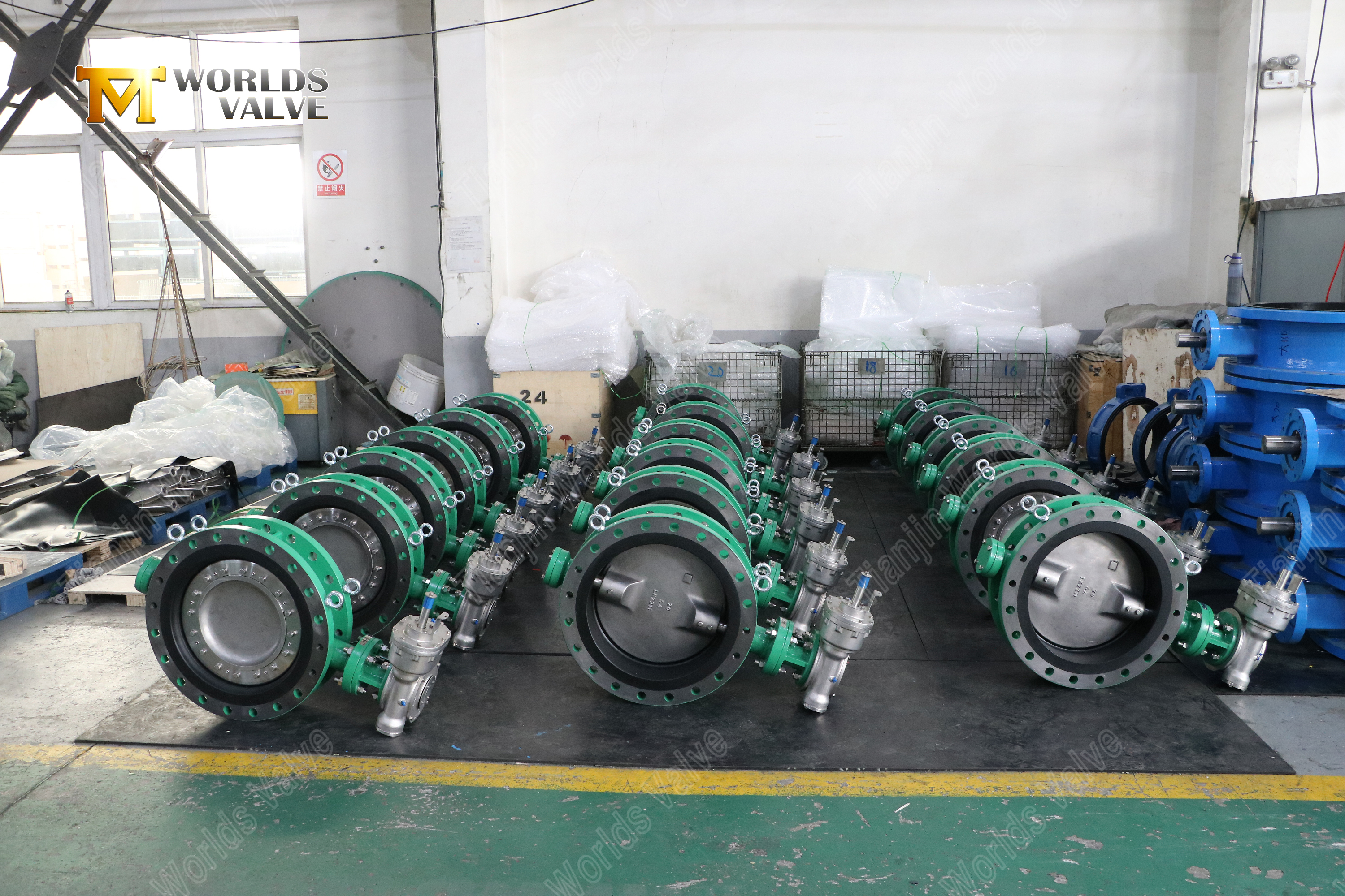 Doppelversatz Dual Phase Stahl Schmetterlingsventil mit Ebonit-Sitz-1 (3)