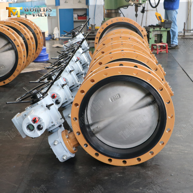 OEM -Fabrik für Schmetterlingsventile -Elektrik -Flansch -Flansch -Schmetterlingsventile