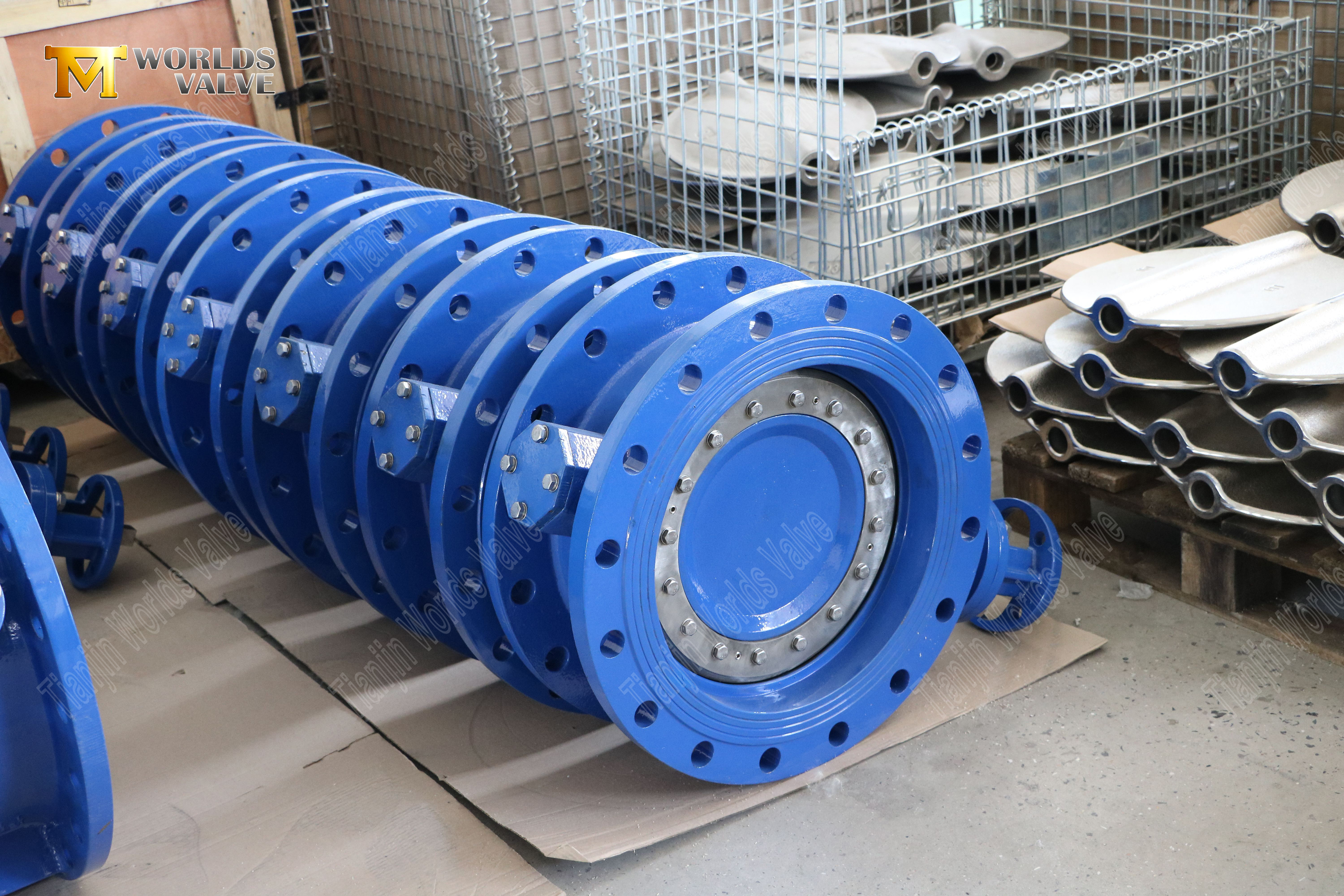 AWWA-C504-Duktil-Eisen-Double-Offset-Butterfly-Valve-China-Valve-Hersteller