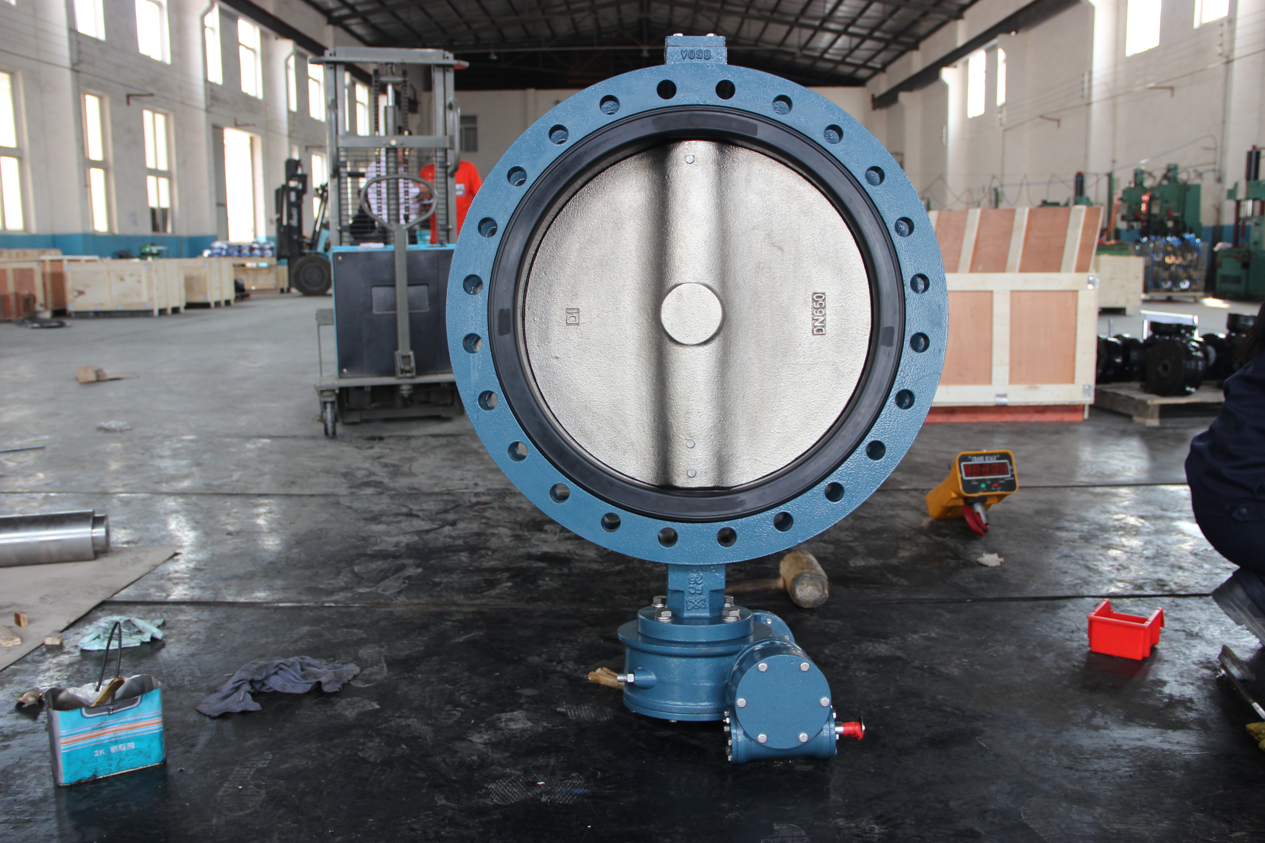 U-f&ouml;rmige Schmetterlingsventile mit AWWA C504 Standard-2 (3)