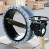 AWWA C504 Doppelflansche Schmetterlingsventil mit EPDM NBR Viton Gummi-Liner