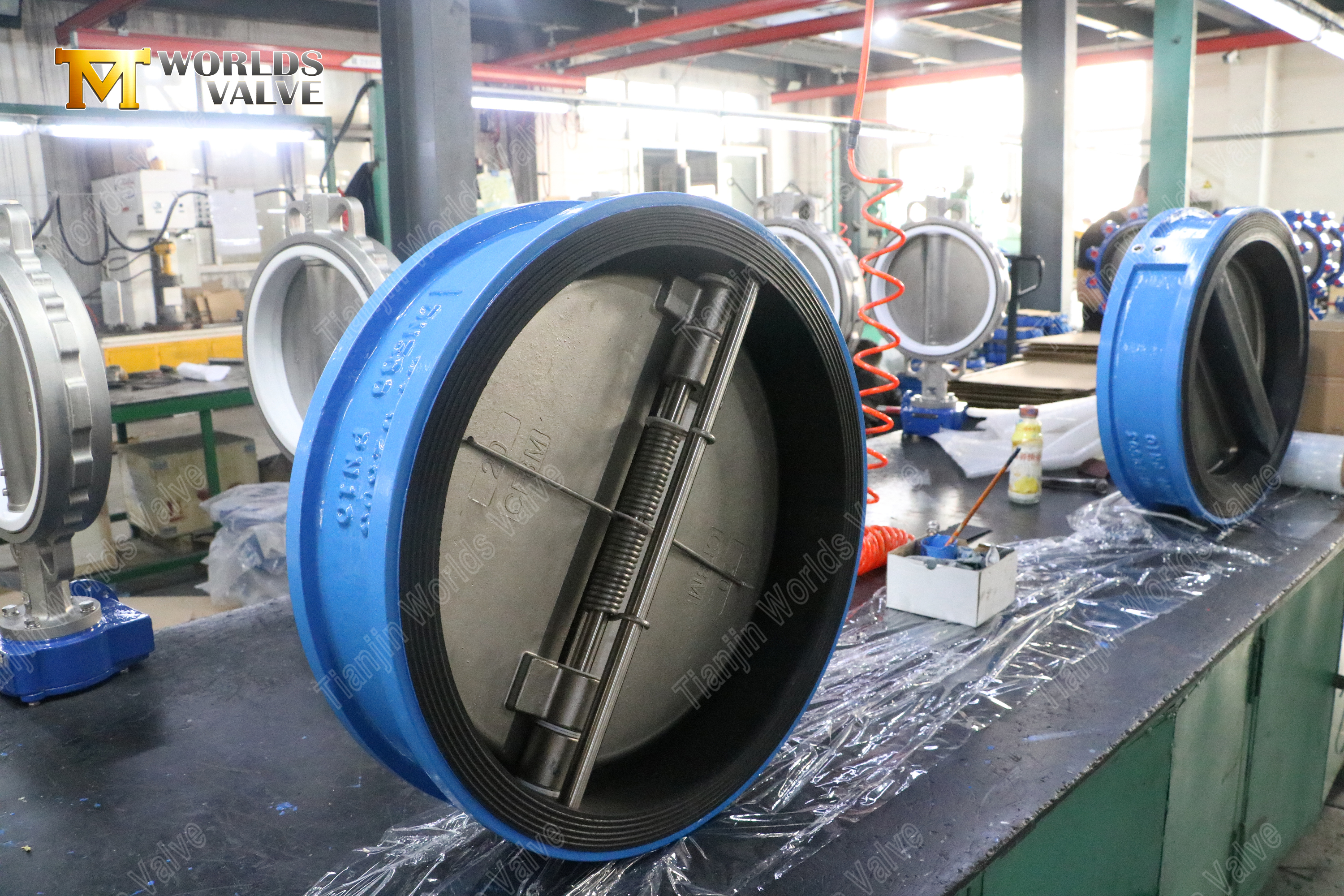 Aluminium-Bronze-Scheiben-Doppelplatten-Wafer-R&uuml;ckschlagventil (8)