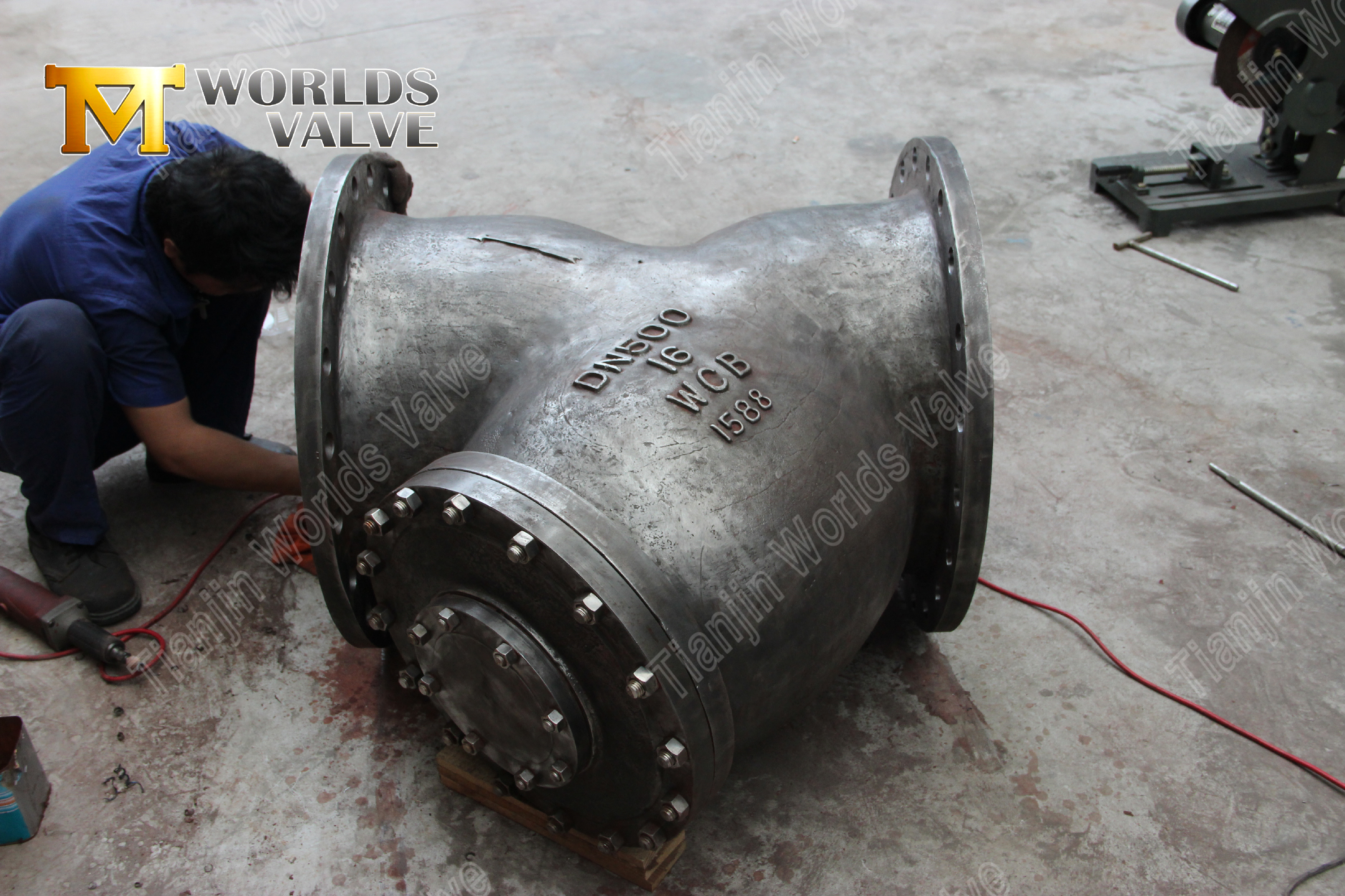 Flansch-Y-Sieb WCB-Kohlenstoffstahl-Industrierohrleitungsschutz (9)