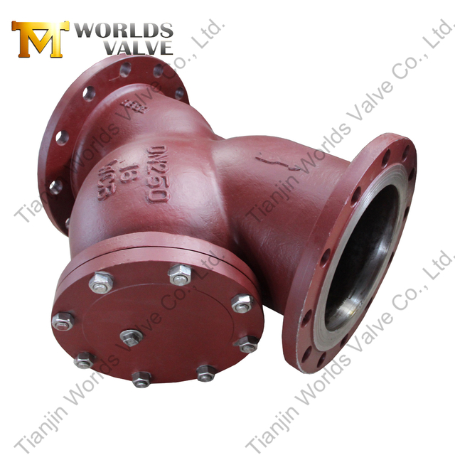 Flansch-Y-Sieb | WCB-Kohlenstoffstahl | Schutz industrieller Pipelines