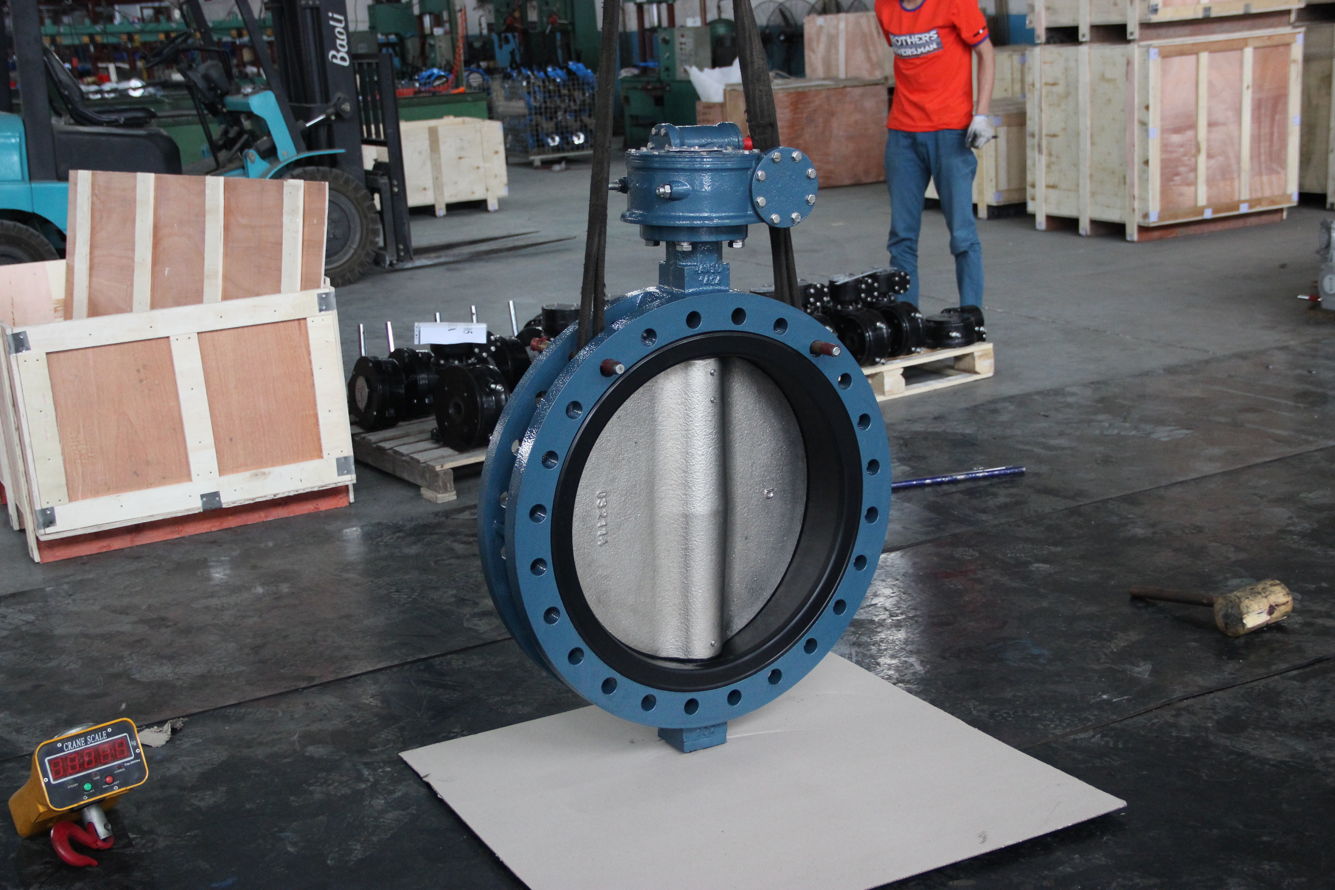 U-f&ouml;rmige Schmetterlingsventile mit AWWA C504 Standard-2 (1)