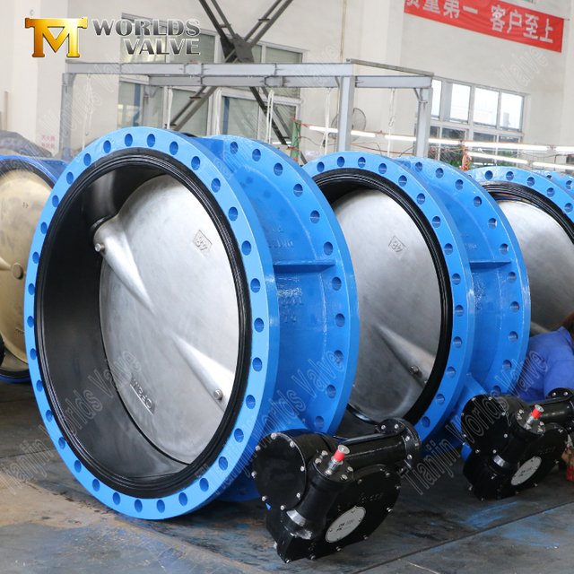 Doppelflansches Schmetterlingsventil mit vollem SS -Körper & Disc | Korrosionssichere industrielle Lösung