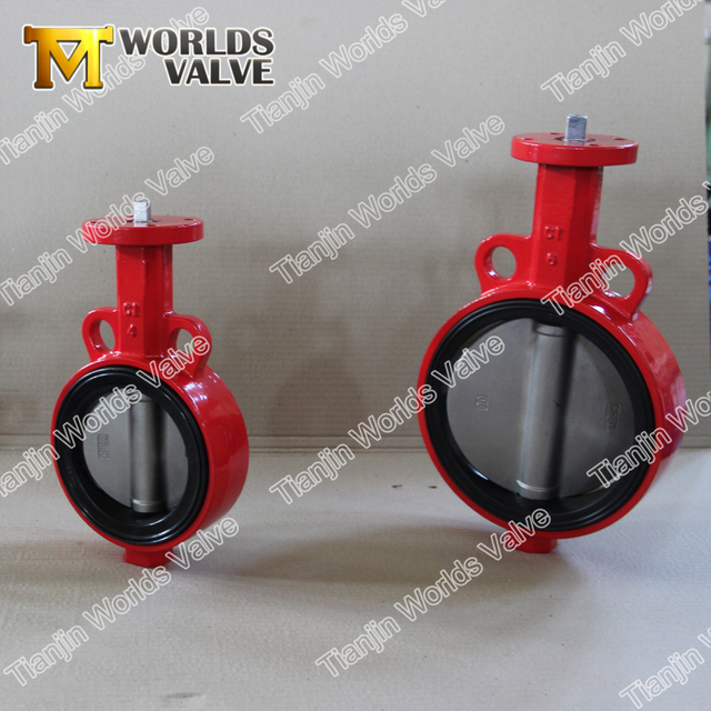 JIS16K JIS20k Wafer Typ Schmetterling mit Wras-Gummisitz