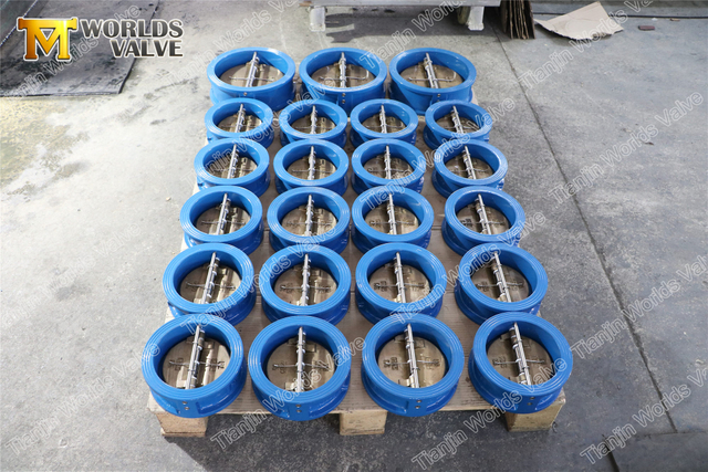 Doppelscheiben-Doppelplatten-/Klappen-/Schmetterlings-Rückschlagventil