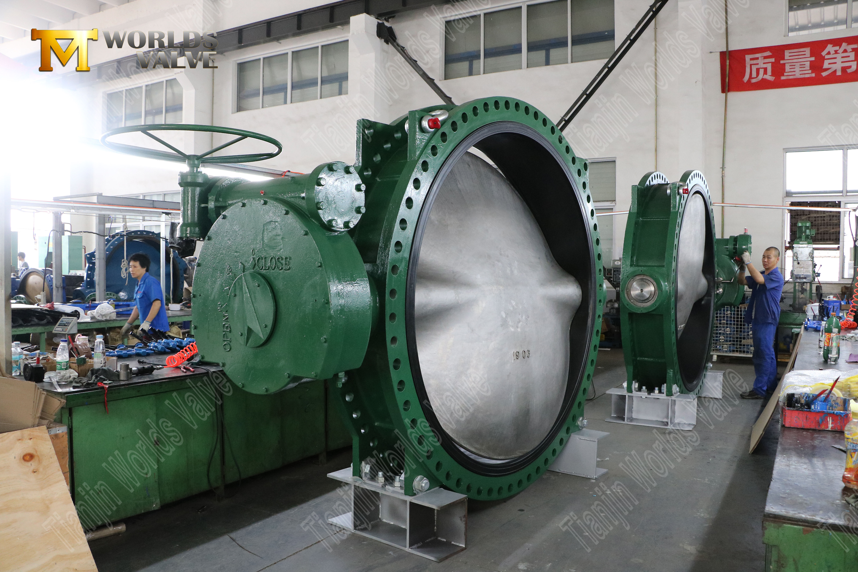 Schmetterlingsventil mit AWWA C504 Standard - Konzentrische Schmetterlingsventilhersteller -2