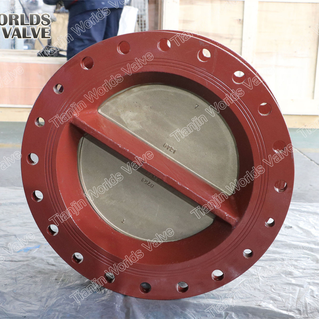 Doppelflansch-Doppelplatten-Rückschlagventile Aluminium-Bronze-Scheibe