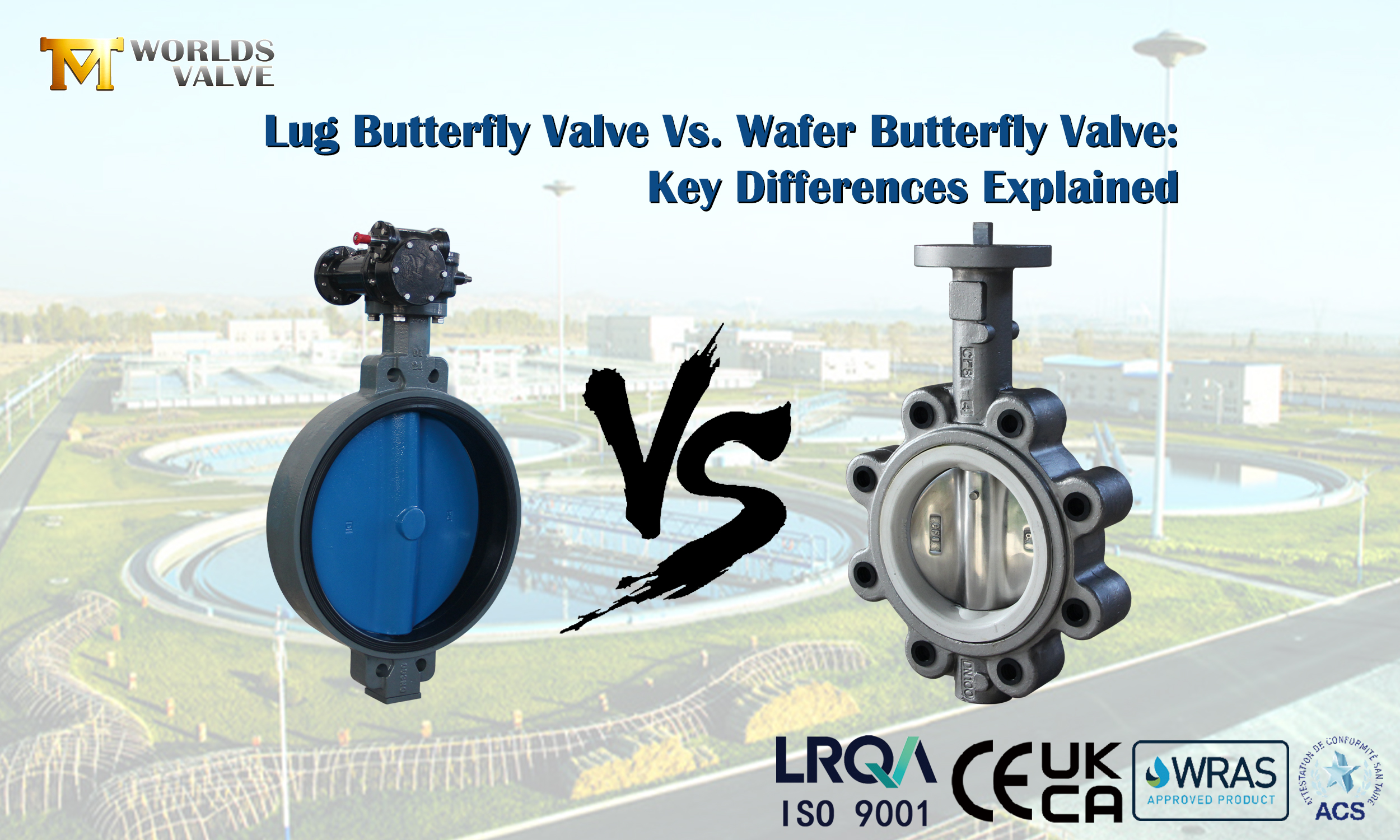 Lug Butterfly Ventil vs. Wafer -Schmetterlingsventil: Schlüsselunterschiede erklärt