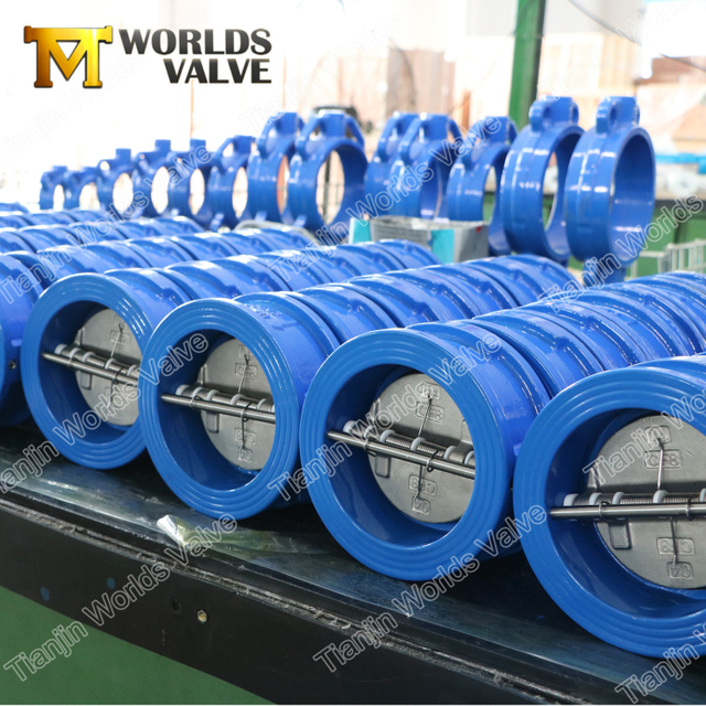 ISO5752 API594 150LB Wafer geschlepptes Doppeltür-Rückschlagventil