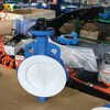PTFE-Wafer-Absperrklappe – PTFE-gekapselte Scheibe, Klasse 150, OEM-Hersteller