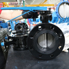4-Zoll-Doppelflansch-Absperrklappe – CF8-Scheibe, vulkanisierter Sitz, ISO 5211