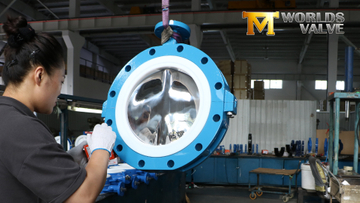 Through-Hole Wafer Butterfly Valve–PTFE Seated, OEM.jpg